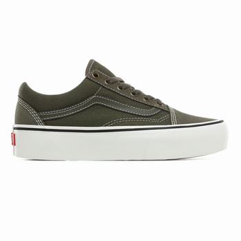 Női Vans Old Skool Platform Cipő VA3259704 Lila